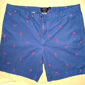 Chaps Stretch Flamingo Shorts